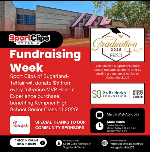 Sports Clips fundraising Week